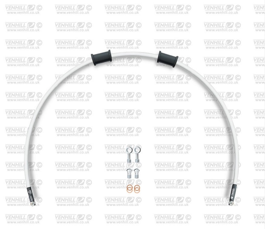 Obrázek produktu Hadice spojky Venhill POWERHOSEPLUS DUC-6003C-WT (1 hadice v sadě) bílé hadice, chromové koncovky DUC-6003C-WT