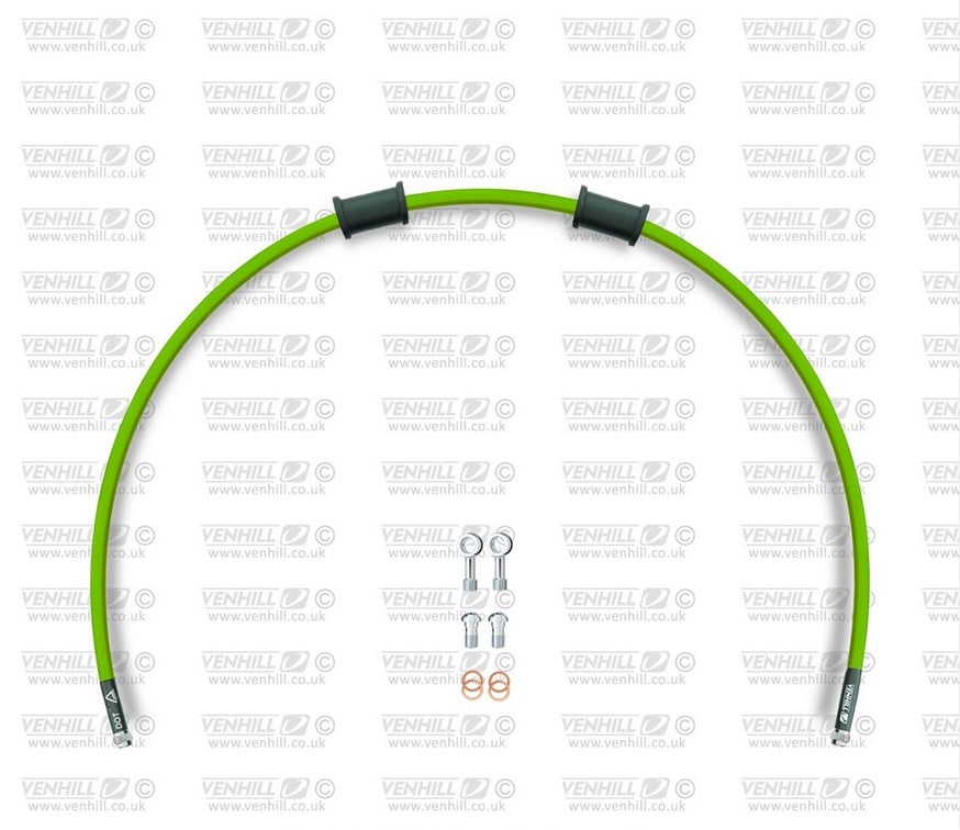 Obrázek produktu Hadice spojky Venhill POWERHOSEPLUS SUZ-11014C-GR (1 hadice v sadě) zelené hadice, chromové koncovky SUZ-11014C-GR