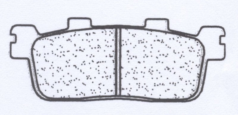 Obrázek produktu Brzdové destičky CL BRAKES ATV ze slinutého kovu - 1184ATV1 1184ATV1