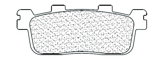 Obrázek produktu CL BRAKES Maxi Scooter Brzdové destičky ze slinutého kovu - 3089MSC