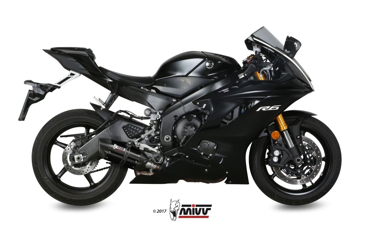 Obrázek produktu MIVV Suono tlumič výfuku nerezová ocel černá/karbonová koncovka Yamaha YZF R6