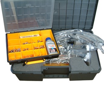 Obrázek produktu Servisní sada Venhill POWERHOSEPLUS -3PPMERC30 30 hadic + komponenty chrom  -3PPMERC30