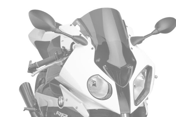 Obrázek produktu Plexi štít PUIG RACING 5205N černý 5205N