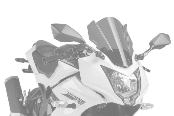 Obrázek produktu Plexi štít PUIG RACING 7630C karbonový vzhled 7630C