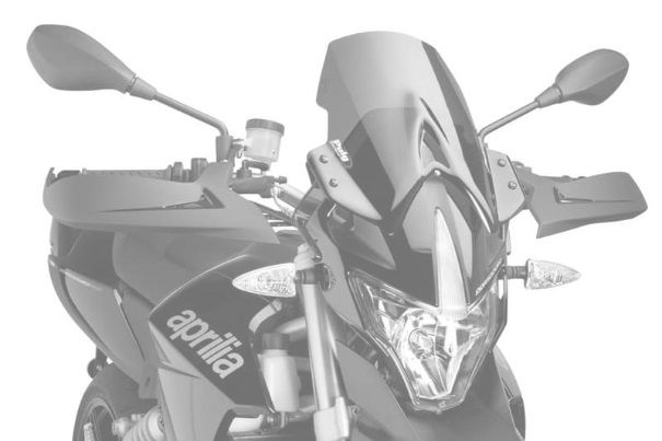Obrázek produktu Plexi štít PUIG NEW. GEN TOURING 4947N černý 4947N