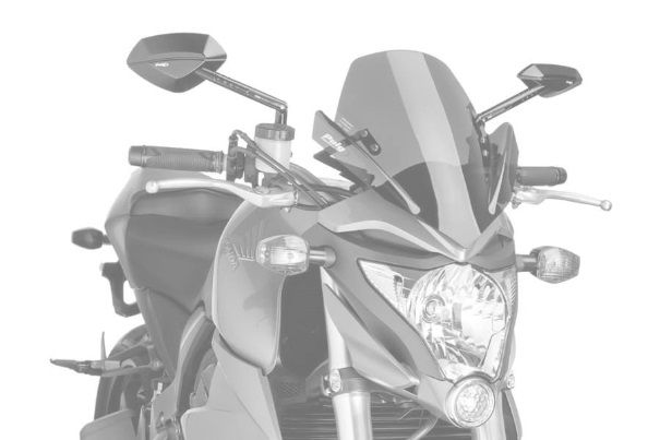 Obrázek produktu Plexi štít PUIG NEW GEN. SPORT 5645R červená 5645R