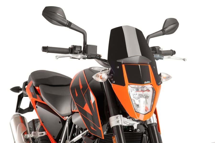 Obrázek produktu Plexi štít PUIG NEW GEN. SPORT 6009N černý 6009N