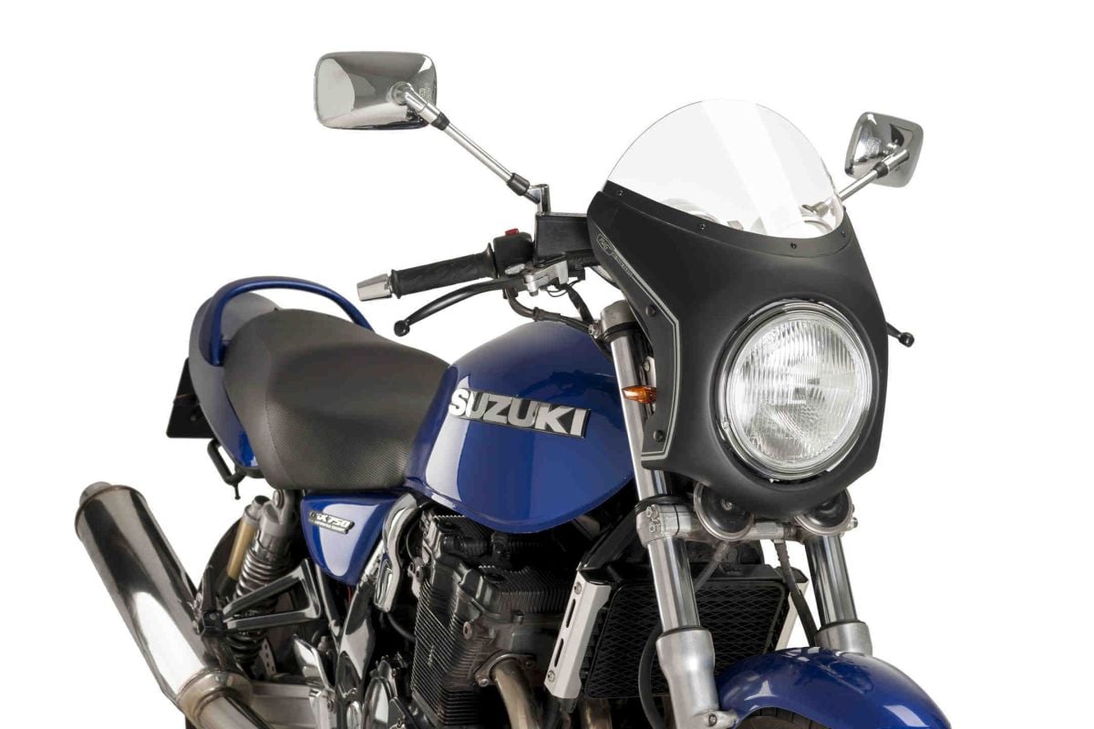 Obrázek produktu UNI plexi PUIG SEMI-FAIRING 9553W matná černá průhledný 9553W