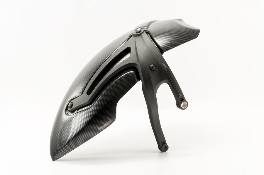 Obrázek produktu Zadní blatník PUIG 5861C s podpěrou karbonový vzhled 5861C