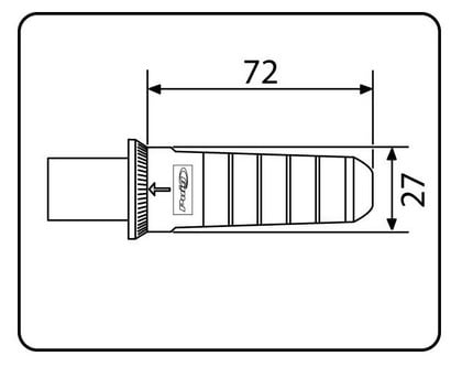 Obrázek produktu Stupačky bez adaptérů PUIG RACING 6301O zlatá 6301O