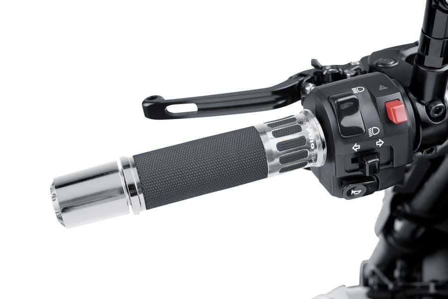 Obrázek produktu Rukojeti PUIG RACING 8188P stříbrná 123mm 8188P