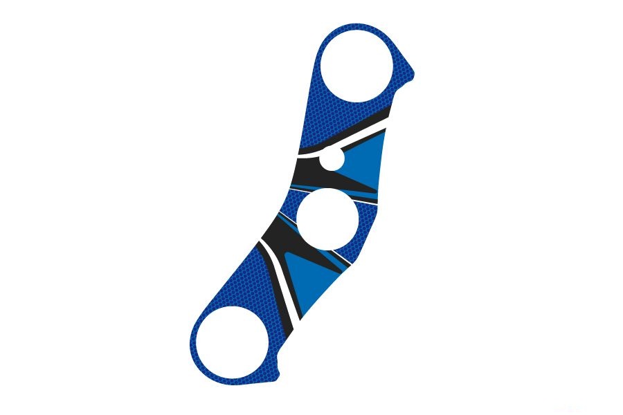 Obrázek produktu Ochranné nálepky na "brýle" PUIG RADIKAL 6928A modrá 6928A