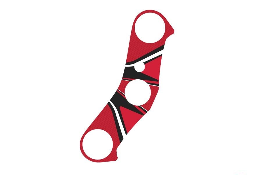 Obrázek produktu Ochranné nálepky na "brýle" PUIG RADIKAL 6928R červená 6928R