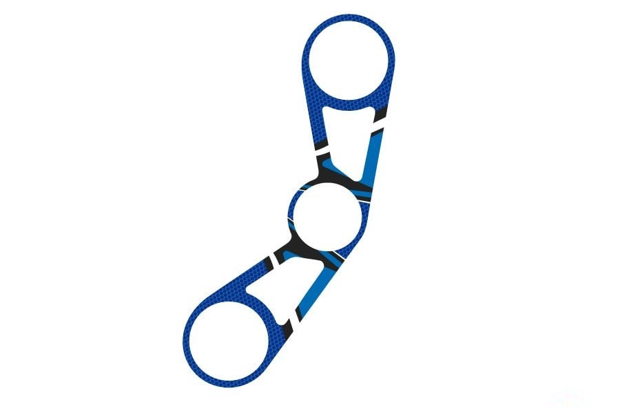 Obrázek produktu Ochranné nálepky na "brýle" PUIG RADIKAL 6981A modrá