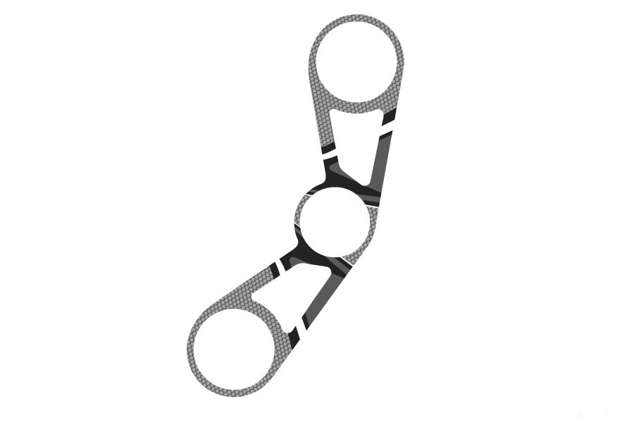 Obrázek produktu Ochranné nálepky na "brýle" PUIG RADIKAL 6981U šedá
