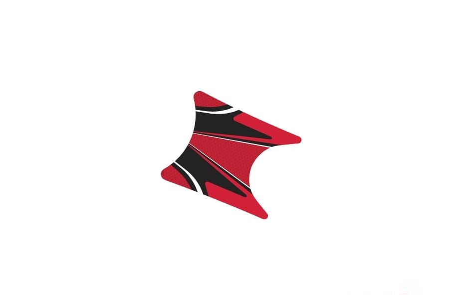 Obrázek produktu Ochranné nálepky na "brýle" PUIG RADIKAL 7327R červená