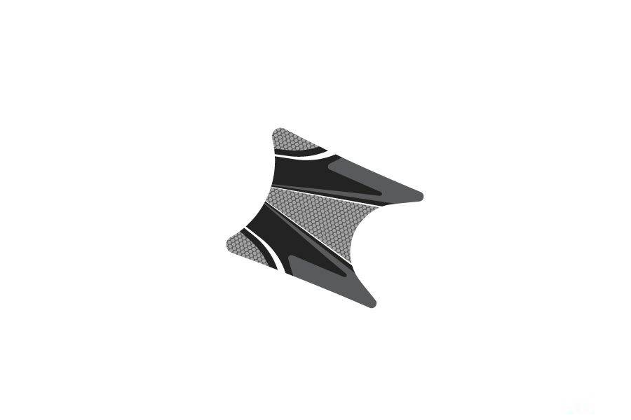 Obrázek produktu Ochranné nálepky na "brýle" PUIG RADIKAL 7327U šedá 7327U