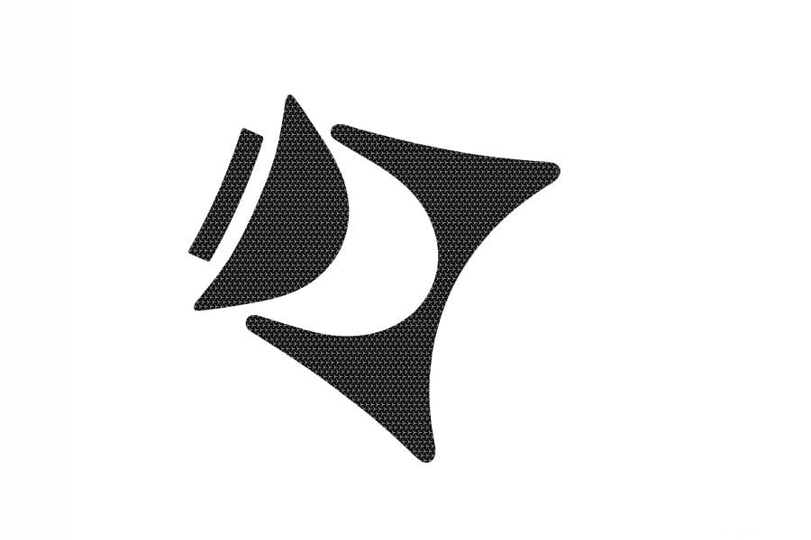 Obrázek produktu Ochranné nálepky na "brýle" PUIG NAKED 7419U šedá