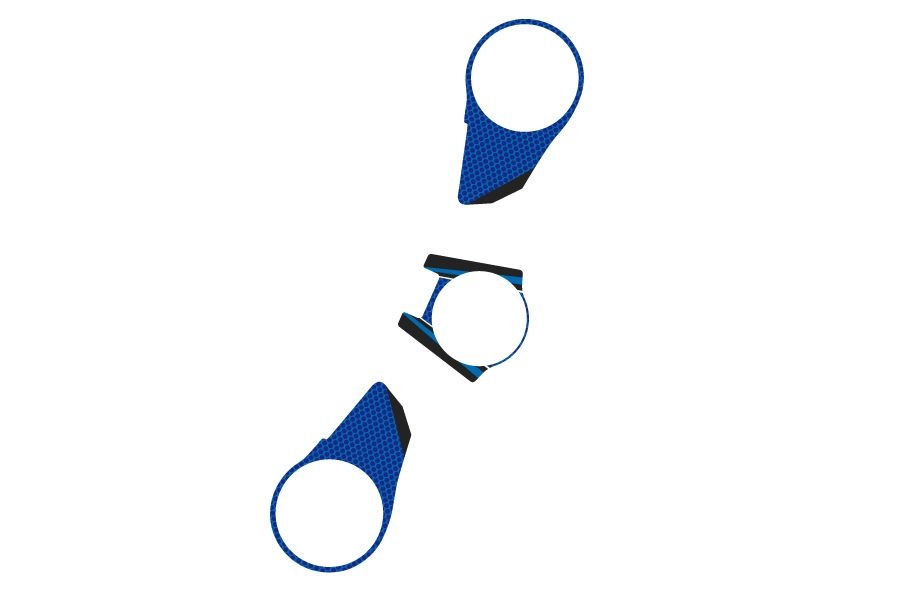 Obrázek produktu Ochranné nálepky na "brýle" PUIG RADIKAL 9172A modrá