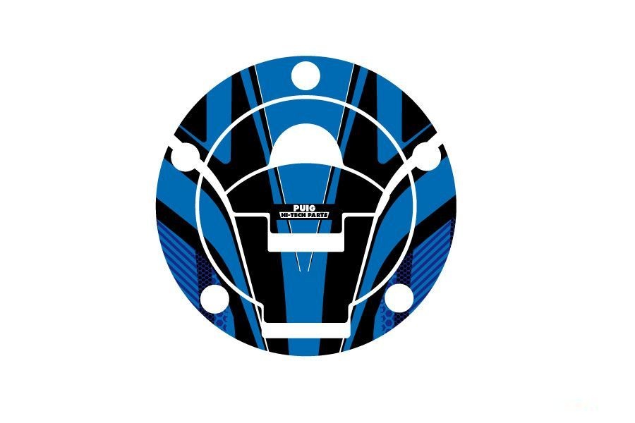 Obrázek produktu Ochranné nálepky na víčko nádrže PUIG RADIKAL 6304A modrá
