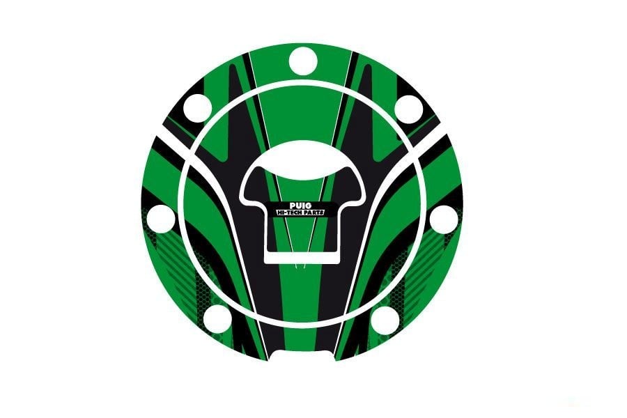 Obrázek produktu Ochranné nálepky na víčko nádrže PUIG RADIKAL 6308V zelená