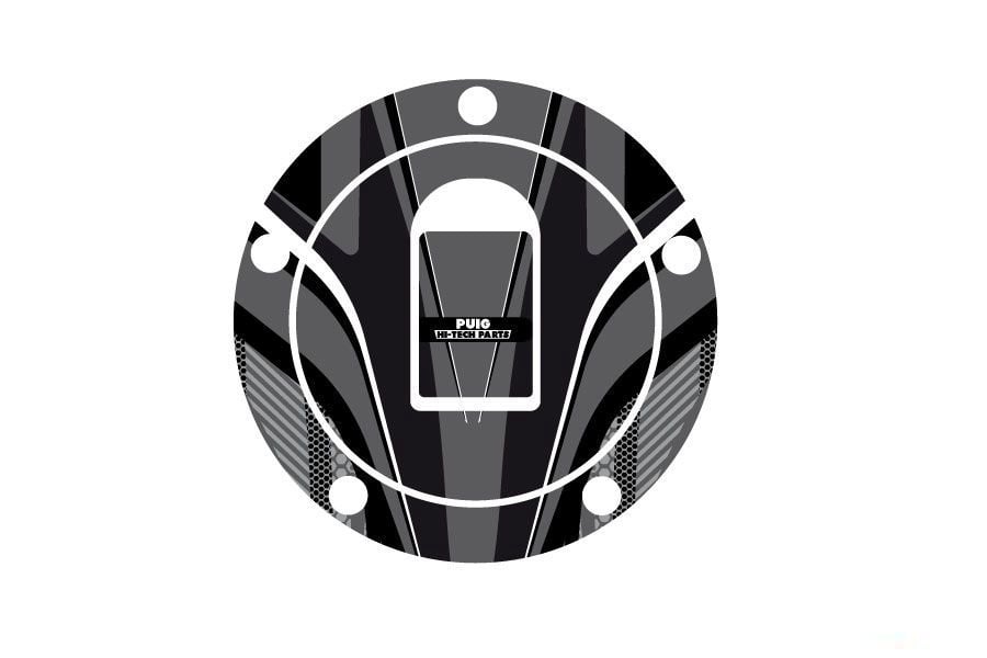 Obrázek produktu Ochranné nálepky na víčko nádrže PUIG RADIKAL 6310U šedá
