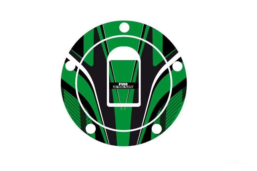 Obrázek produktu Ochranné nálepky na víčko nádrže PUIG RADIKAL 6310V zelená