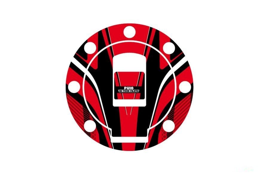 Obrázek produktu Ochranné nálepky na víčko nádrže PUIG RADIKAL 6322R červená