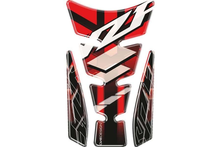 Obrázek produktu Tankpad PUIG WINGS 4723R červená s boční částí 4723R