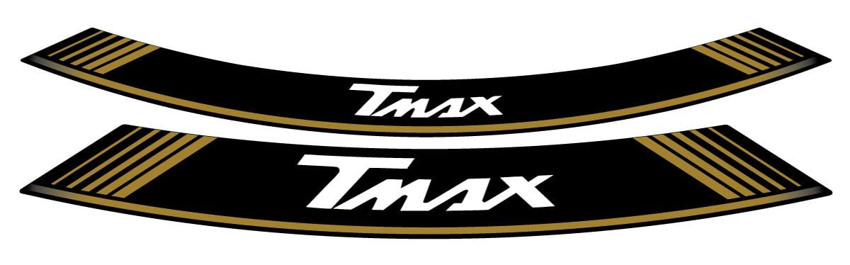 Obrázek produktu Linka na ráfek PUIG T-MAX 5532O zlatá linky na ráfek - sada 8ks