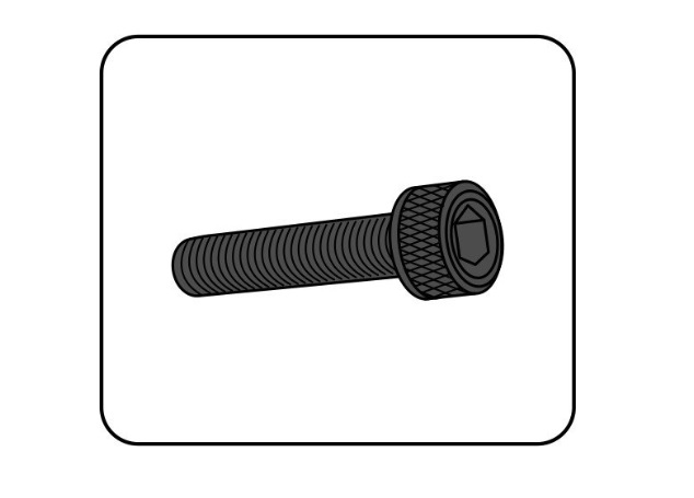 Obrázek produktu Šrouby PUIG ANODIZED 0346A modrá M6 x 35mm (6ks) 0346A