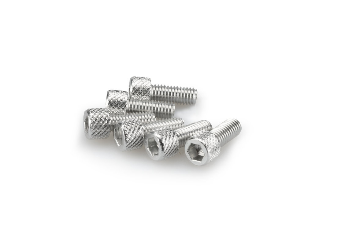 Obrázek produktu Šrouby PUIG ANODIZED 0363P stříbrná M6 x 15mm (6ks) 0363P