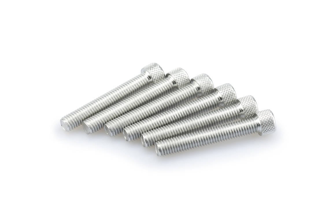 Obrázek produktu Šrouby PUIG ANODIZED 0524P stříbrná M8 x 50mm (6ks) 0524P