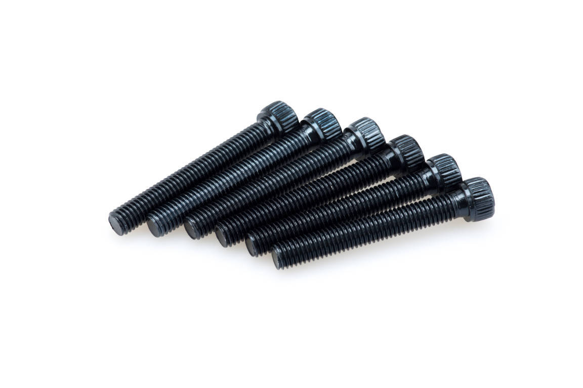 Obrázek produktu Šrouby PUIG ANODIZED 0540N černý M8 x 55mm (6ks) 0540N