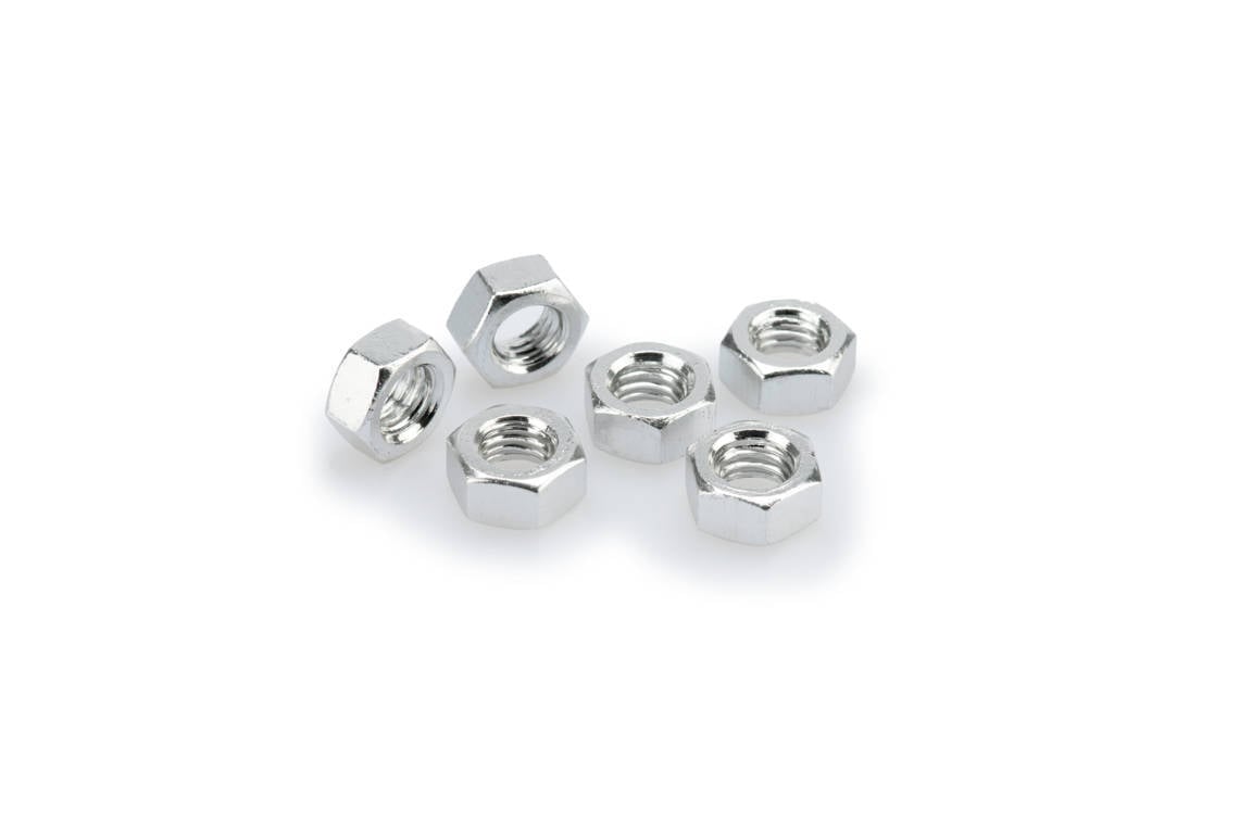Obrázek produktu Matky PUIG ANODIZED 0863P stříbrná M8 (6pcs) 0863P
