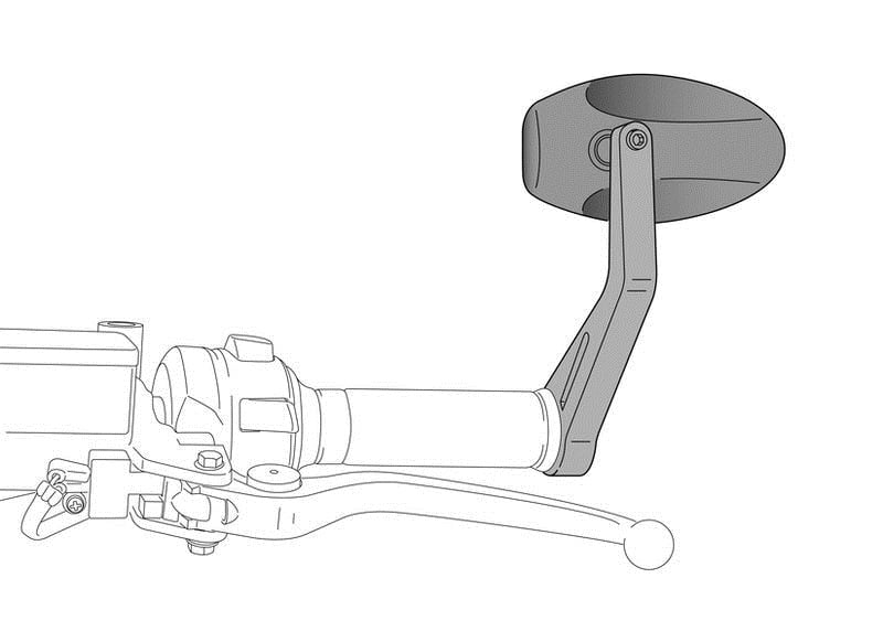 Obrázek produktu Adaptér na zpětné zrcátko PUIG SUPPORT WITHOUT SIDE MIRROR HI-TECH NINJA 300/ZX6R 9276N černý k kapotáži 9276N