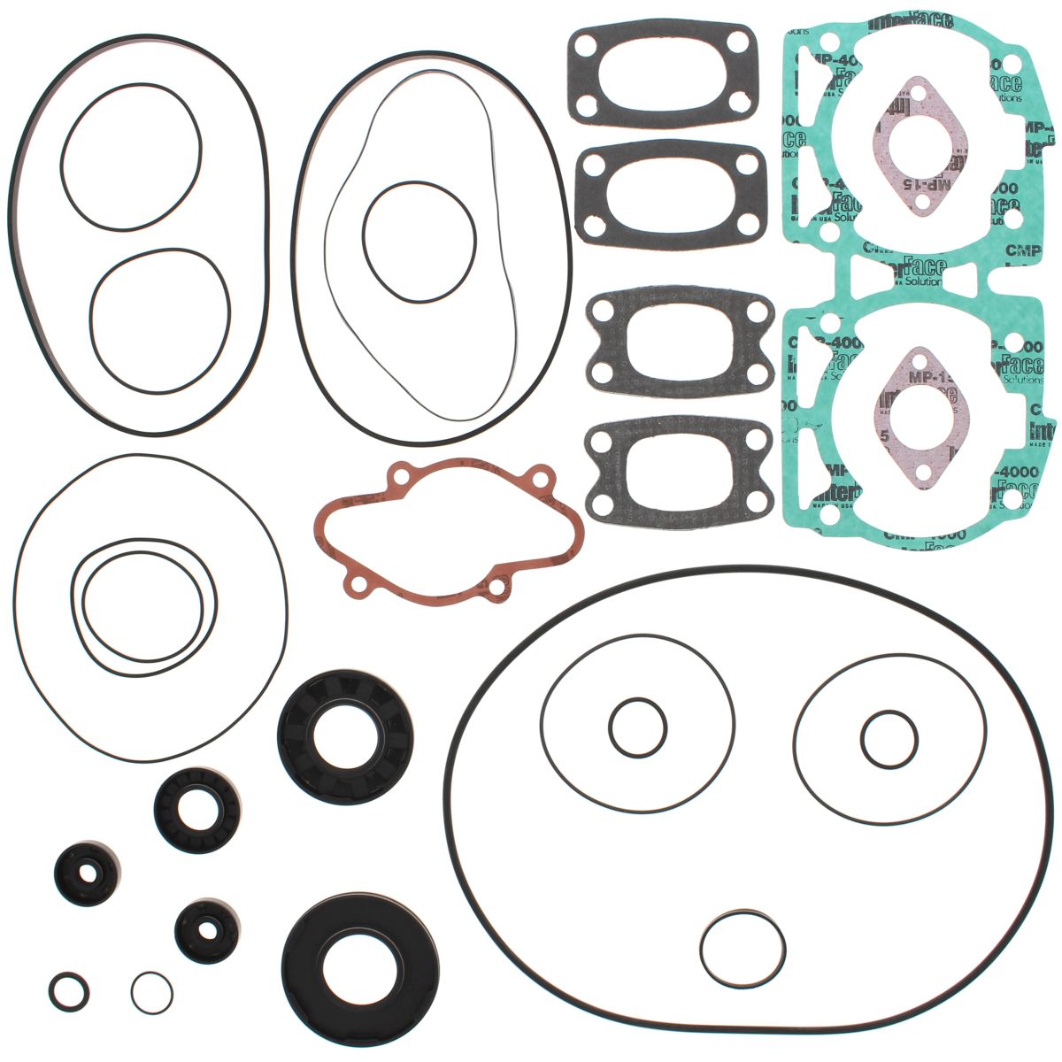 Obrázek produktu Sada těsnění motoru kompletní vč. gufer motoru WINDEROSA CGKOS 711194 711194