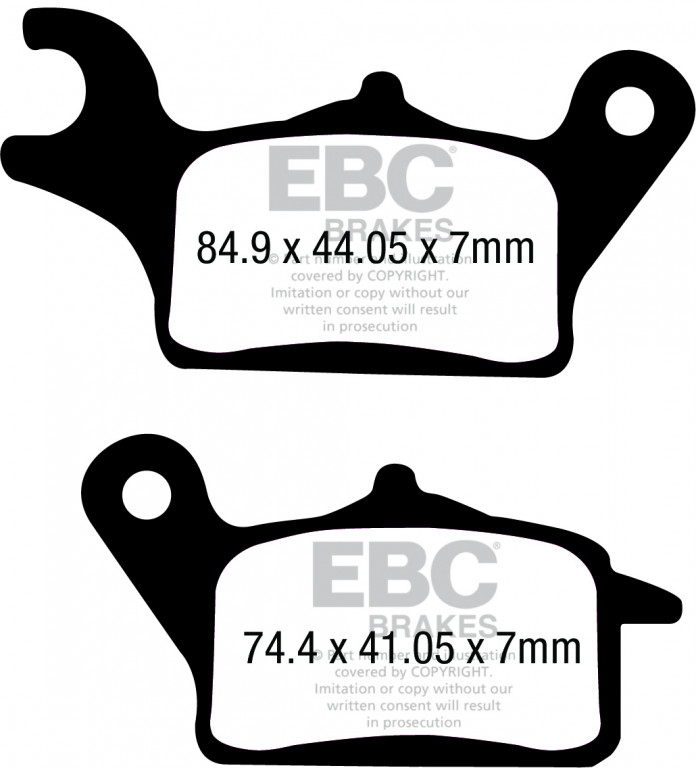 Obrázek produktu Brzdové destičky EBC SFA708