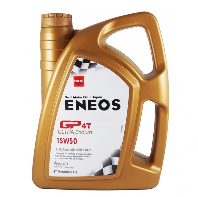 Obrázek produktu Motorový olej ENEOS GP4T Ultra Enduro 15W-50 4l EU0145301