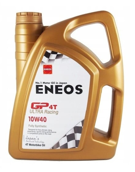 Obrázek produktu Motorový olej ENEOS GP4T ULTRA Racing 10W-40 E.GP10W40/4 4l