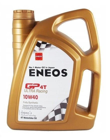 Obrázek produktu Motorový olej ENEOS GP4T ULTRA Racing 10W-40 E.GP10W40/4 4l EU0147301