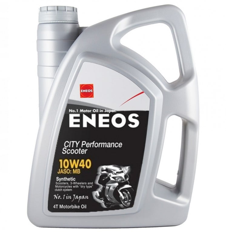 Obrázek produktu Motorový olej ENEOS CITY Performance Scooter 10W-40 E.CP10W40/4 4l EU0158301