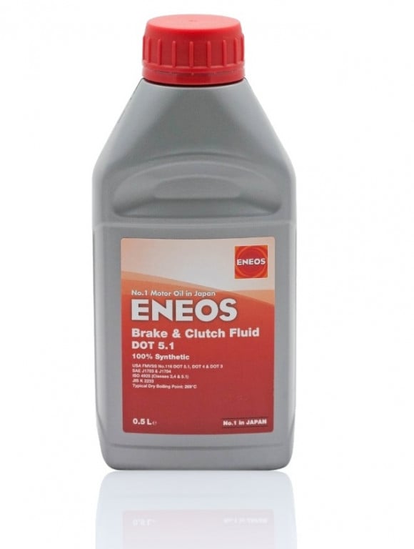 Obrázek produktu Brzdová kapalina ENEOS Brake & Clutch Fluid DOT5.1 E.BCDOT5.1/500 0,5l EU0307297