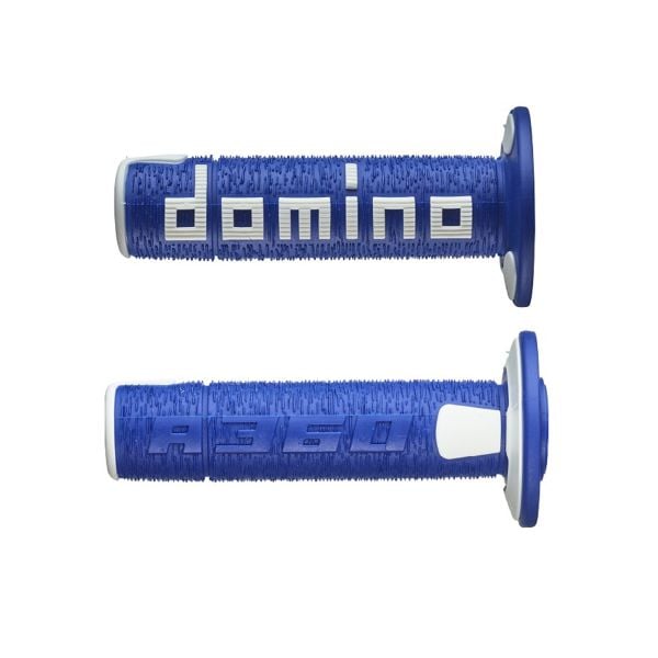 Obrázek produktu Rukojeti DOMINO OFF-ROAD 184161050 modrobílé 184161050