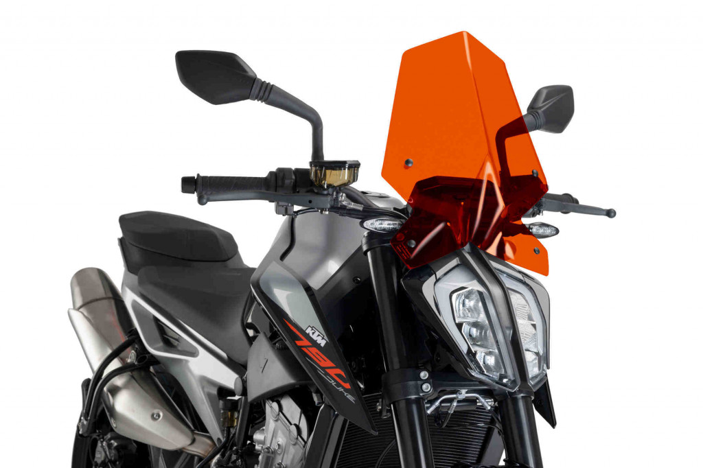 Obrázek produktu Plexi štít PUIG NEW GEN. SPORT 9668T oranžová 9668T