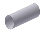 Obrázek produktu Sleeve MIVV OVAL 53.T.005.0 titan (big) - L.400 mm 53.T.005.0