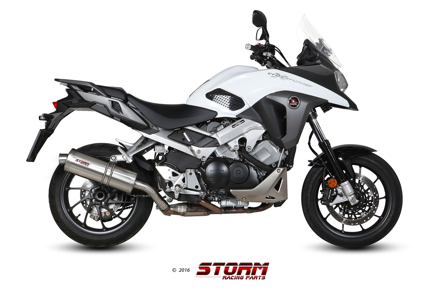 Obrázek produktu Koncovka výfuku STORM OVAL H.058.LX2 Nerez