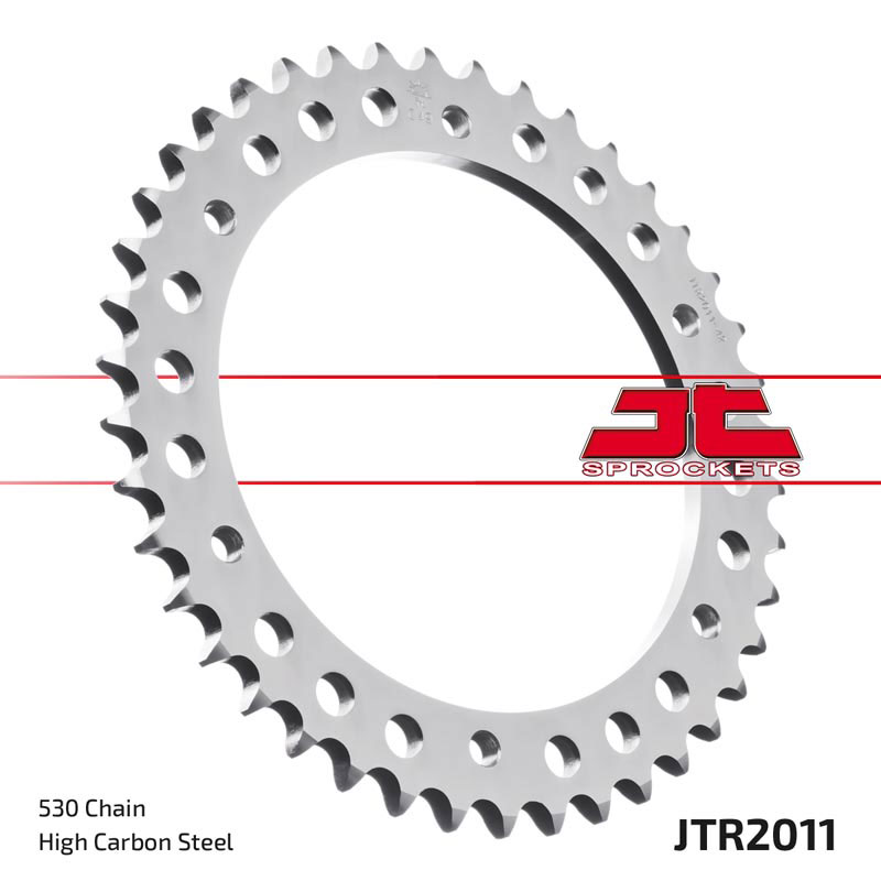 Obrázek produktu Řetězová rozeta JT JTR 2011-42ZBK 42 zubů, 530 Černý zinek