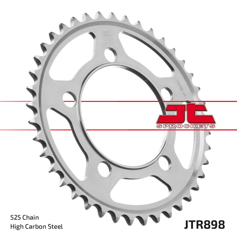 Obrázek produktu Řetězová rozeta JT JTR 898-41ZBK 41 zubů, 525 Černý zinek