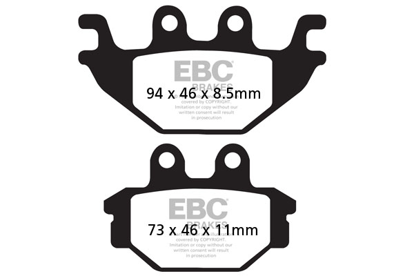 Obrázek produktu Brzdové destičky EBC FA377V FA377V